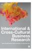 International and Cross-Cultural Business Research
