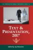 Text & Presentation 2017