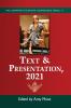 Text & Presentation 2021