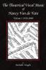 The Theatrical Vocal Music of Nancy Van de Vate