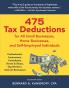 475 Tax Deductions for All Small Businesses Home Businesses and Self-Employed Individuals