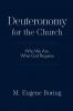 Deuteronomy for the Church