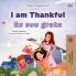 I am Thankful (English  Portuguese Brazilian Bilingual Children's Book)