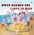 I Love to Help (Haitian Creole English Bilingual Children's Book)