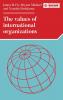 The values of international organizations