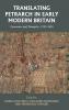 Translating Petrarch in early modern Britain