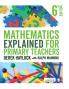 Mathematics Explained for Primary Teachers