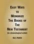 Easy Ways to Memorize the Book of the New Testament