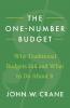 The One-Number Budget