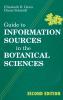 Guide to Information Sources in the Botanical Sciences