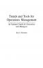 Trends and Tools for Operations Management