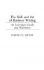The Skill and Art of Business Writing