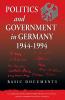 Politics and Government in Germany 1944-1994