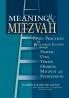 Meaning & Mitzvah