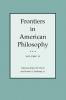 Frontiers in American Philosophy Volume II