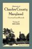 Abstracts of Charles County Maryland Court and Land Records Volume 2