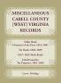 Miscellaneous Cabell County [West] Virginia Records
