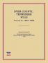 Dyer County Tennessee Wills Volume A