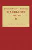 Davidson County Tennessee Marriages 1838-1863