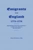 Emigrants From England 1773-1776