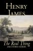 The Real Thing and Other Stories by Henry James Fiction Classics Literary