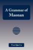 A Grammar of Maonan