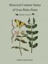Historical Common Names  of Great Plains Plants  Volume I