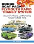 Dodge Scat Pack and Plymouth Rapid Transit System
