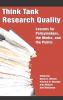 Think Tank Research Quality
