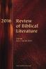 Review of Biblical Literature 2016