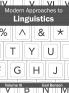 Modern Approaches to Linguistics