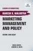 Marketing Management and Policy