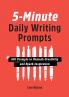5-Minute Daily Writing Prompts