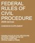 Federal Rules of Civil Procedure; 2026 Edition (Casebook Supplement)