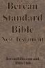 Berean Standard Bible New Testament