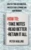 How to Take Notes Read Better and Retain It All