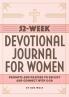 52-Week Devotional Journal for Women