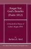 Forget Not God's Benefits (Psalm 103