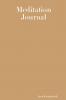 Meditation Journal