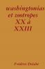 washingtonias et zootropes XX à XXIII (French Edition)