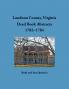 Loudoun County Virginia Deed Book Abstracts 1782-1784
