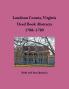 Loudoun County Virginia Deed Book Abstracts 1788-1789