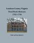 Loudoun County Virginia Deed Book Abstracts 1793-1794