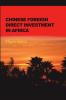Chinese Foreign Direct Investment In Africa