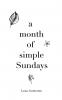 A month of simple Sundays