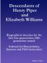 Descendants of Henry Piper and Elizabeth Williams