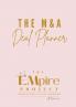 The M&A Deal Planner 2021