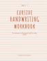Cursive Handwriting Book