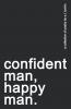 confident man happy man.