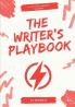 The Writer's Playbook